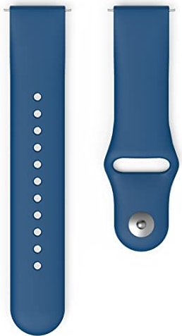 Hama Ersatzarmband für Versa 2 Silikon blau