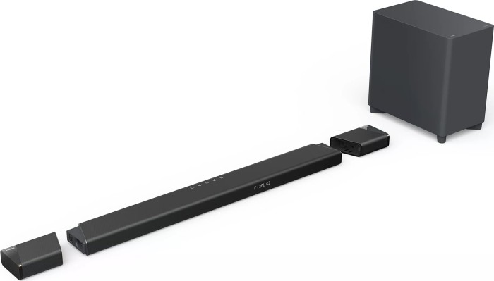 Philips Fidelio B97 – Soundleistensystem – für Heimkino – 7.1.2-Kanal – kabellos – Bluetooth – 450 Watt (Gesamt)