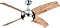 AireRyder Borealis Pine ceiling fan (FN66635)