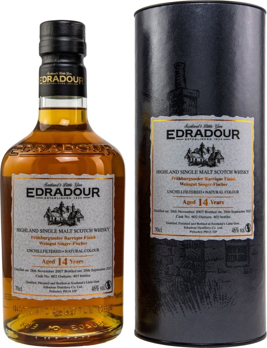 Edradour Single Malt Scotch Whisky 700ml