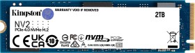 Kingston NV2 NVMe PCIe 4.0 SSD 2TB, M.2 (SNV2S/2000G)