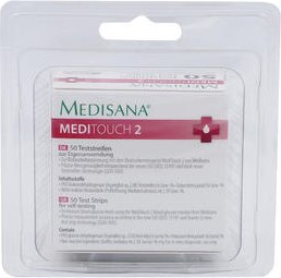 Medisana MediTouch 2 Blutzucker-Teststreifen, 50 Stück (2x 25 Stück)