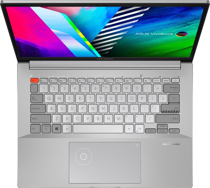 ASUS VivoBook Pro 14X OLED N7400PC-KM141W Cool Silver, Core i7-11370H, 16GB RAM, 1TB SSD, GeForce RTX 3050, DE