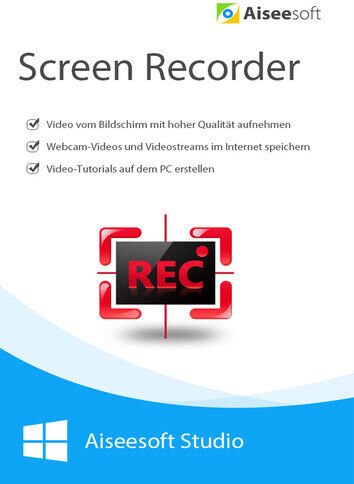 Aiseesoft Screen nagrywarka, ESD (niemiecki) (PC)