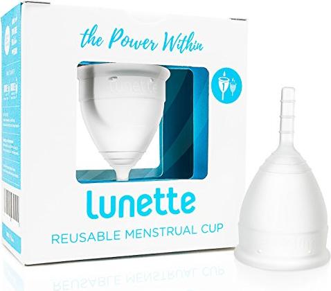 Lunette Modell 1 Menstruationstasse klar, 1 Stück