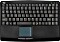 Adesso SlimTouch mini Keyboard, black, USB, US (AKB-410UB)