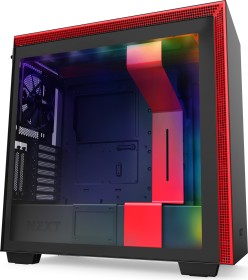 H710i schwarz/rot Glasfenster