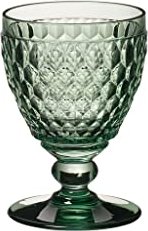 Villeroy & Boch 1173090032 – Weißwein-Glas – Hock-Glas – Kristall – Glas – Grün – Chardonnay-Wein – Grauburgunder-Wein – Boston (1173090032)
