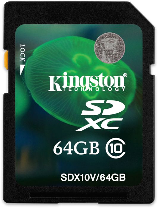 Kingston SDX10V, SD