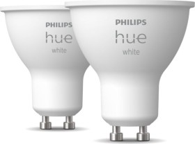Philips Hue White 400 LED-Bulb GU10 5.2W/827, 2er-Pack