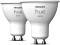 Philips Hue White 400 LED-Bulb GU10 5.2W/827, 2er-Pack (929001953508)