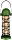Trixie Meisenknödelhalter für 3 Knödel, 22cm, grün (55626)