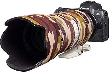 EasyCover ochrona obiektywu do Canon EF 70-200mm f/2.8 IS II & III brązowy panterka