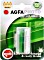 AgfaPhoto Direct Energy Micro AAA NiMH Akku 950mAh, 2er-Pack (70129)