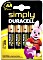 Duracell Simply Mignon AA, 4er-Pack