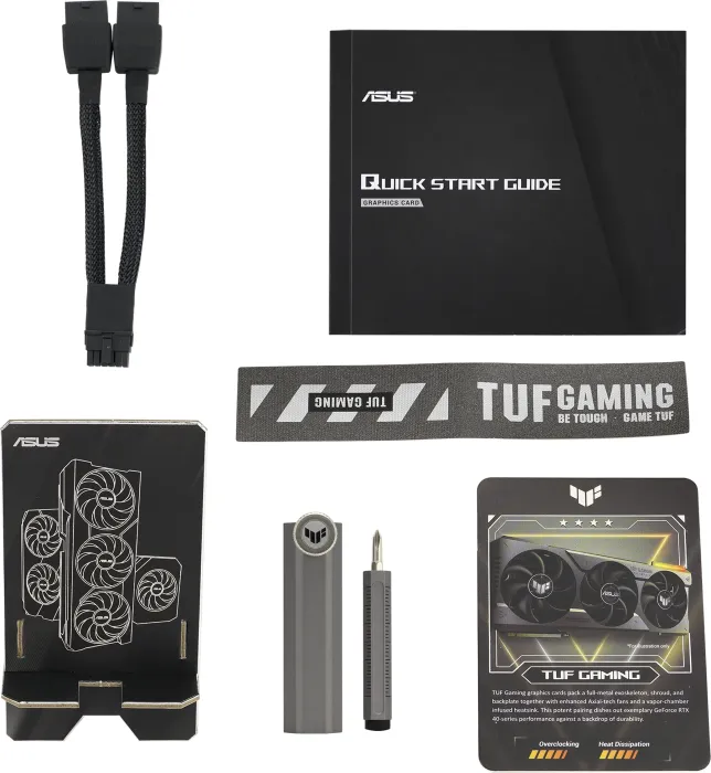 ASUS TUF Gaming GeForce RTX 4070 Ti SUPER OC, TUF-RTX4070TIS-O16G-GAMING, 16GB GDDR6X, 2x HDMI, 3x DP