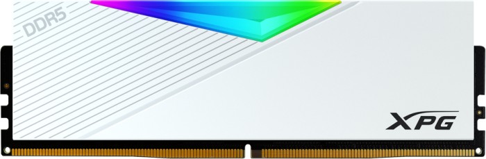 ADATA XPG LANCER RGB White Edition DIMM 32GB, DDR5-6000, CL30-40-40, on-die ECC