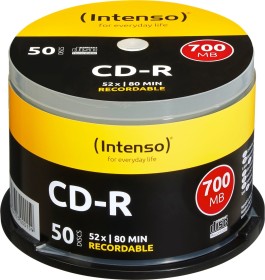 Intenso CD-R 80min/700MB 52x, 50er Spindel