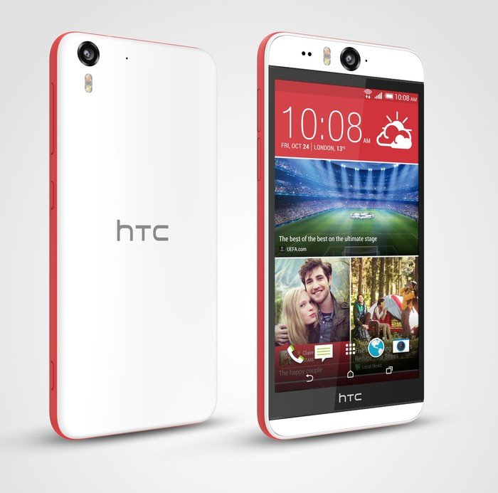 HTC Desire Eye czerwony/biały