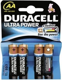 Duracell AA Plus Power Batterien - 4er-Pack, 1,5V, Langanhaltend