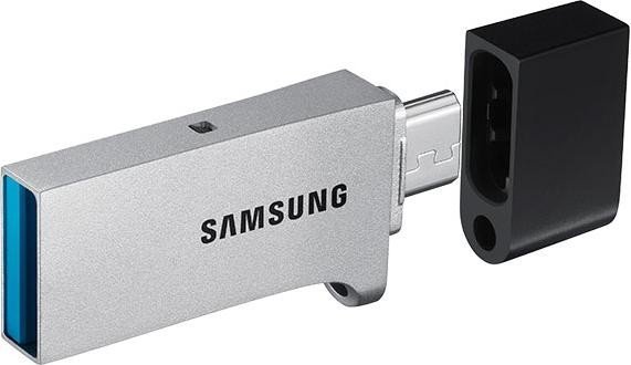 Samsung USB 3.0 Flash Drive DUO 64GB, USB-A 3.0/USB 2.0 Micro-B
