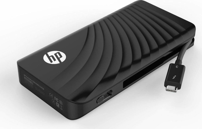 HP Portable SSD P800 1TB, Thunderbolt 3