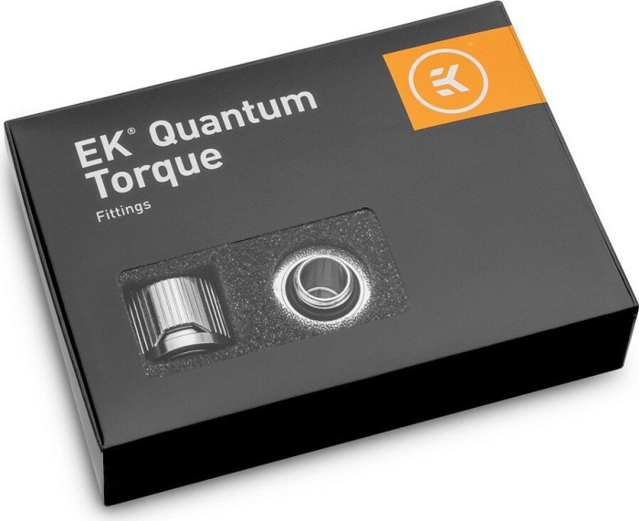 EK Water Blocks Quantum Line EK-Quantum Torque STC 10/16 Fitting G1/4" auf 16/10mm, vernickelt, 6er-Pack