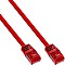 InLine płaski-kabel patch, Cat6, U/UTP, RJ-45/RJ-45, 0.5m, czerwony (71655R)