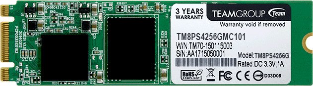 TeamGroup M.2 SSD Lite TM8PS5 256GB, M.2 2280/B-M-Key/SATA 6Gb/s