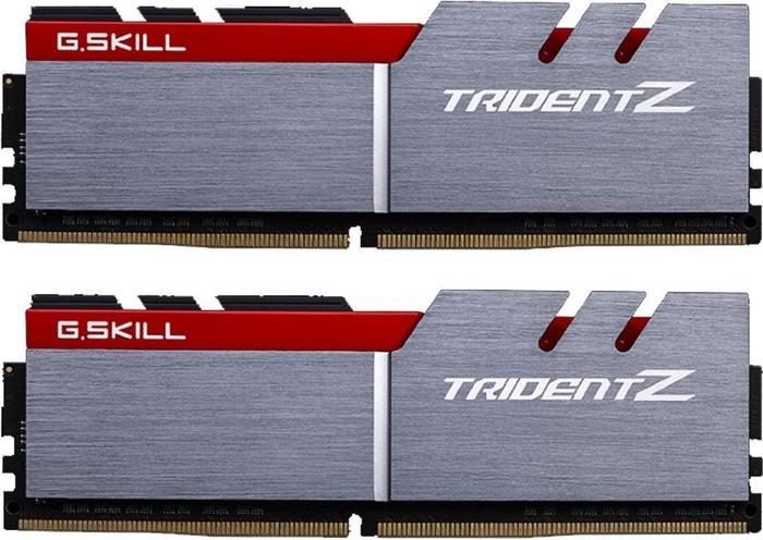 G.Skill Trident Z srebrny/czerwony DIMM Kit 32GB, DDR4-3200, CL16-18-18-38