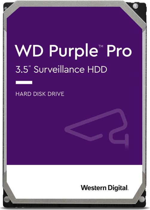 Western Digital WD Purple Pro 12TB, 24/7, 512e / 3.5" / SATA 6Gb/s (WD121PURP)