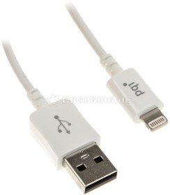 PQI i-Cable Lightning/USB Kabel 100cm, weiß