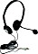 Manhattan stereofoniczny headset czarny (164429)