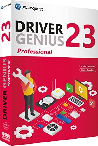 Avanquest Driver Genius 23 Professional, PKC (multilingual) (PC)