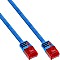 InLine płaski-kabel patch, Cat6, U/UTP, RJ-45/RJ-45, 3m, niebieski (71603B)