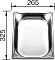 Blanco GN-Behälter GN 1/2-65 edelstahl (1550581)