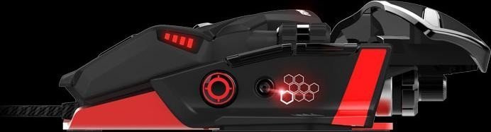 MadCatz R.A.T. 6 Laser Gaming Mouse, PixArt ADNS 9800, USB