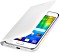 Samsung Flip Cover für Galaxy J1 weiß Vorschaubild