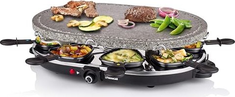 Princess Raclette 8 Oval Stone Grill Party – raclette/hot stone