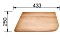 Blanco drewniana deska do krojenia buk (513484)