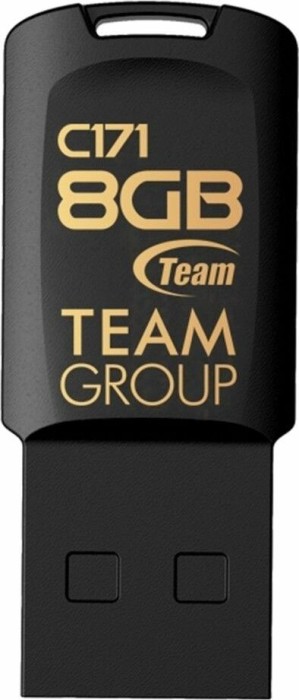 Team Group Stick C171 8 GB USB 2.0 black USB-Stick 8 GB 8 Farbig (TC1718GB01)