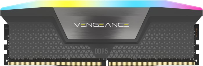 Corsair Vengeance RGB szary DIMM Kit 64GB, DDR5-6000, CL40-40-40-77, on-die ECC