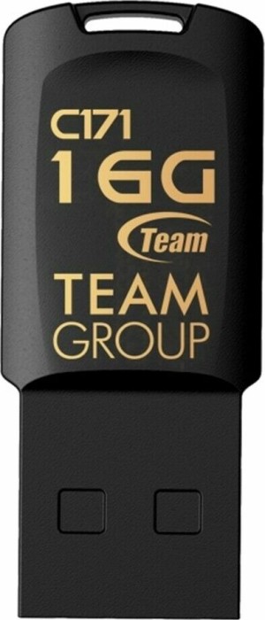 Team Group Stick C171 16 GB USB 2.0 black USB-Stick 16 GB Farbig (TC17116GB01)