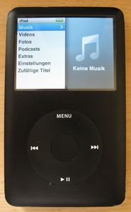 Apple iPod classic 80GB czarny