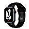 Apple Watch Nike Series 7 (GPS + Cellular) 41mm aluminiowy Mitternacht z paskiem sportowym antracyt/czarny (MKJ43FD)