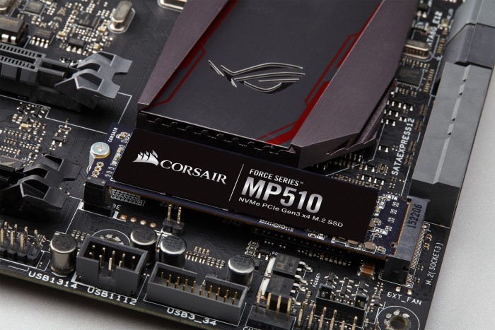 Corsair Force Series MP510 960GB, M.2 2280/M-Key/PCIe 3.0 x4