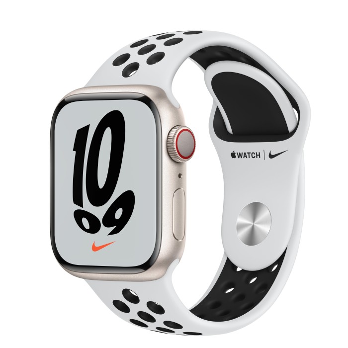 Apple Watch Nike Series 7 (GPS + Cellular) 41mm Alum ...