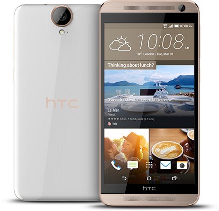 HTC One E9+ Dual-SIM biały/złoty