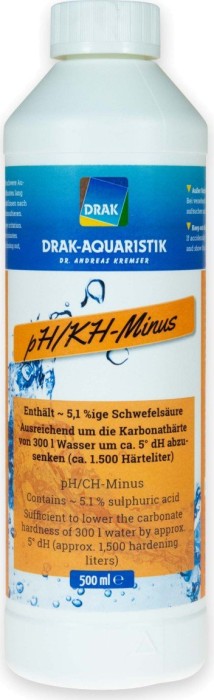 DRAK-Aquaristik DRAK pH/KH-Minus - pH und KH einfach und schnell senken