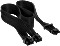 Corsair PSU Cable Type 4 - 600W PCIe 5.0 12VHPWR, 2x 8-Pin PCIe Stecker auf 16-Pin PCIe 5.0 12VHPWR Stecker, Adapterkabel, Premium Individually Sleeved, schwarz, 65cm (CP-8920331)